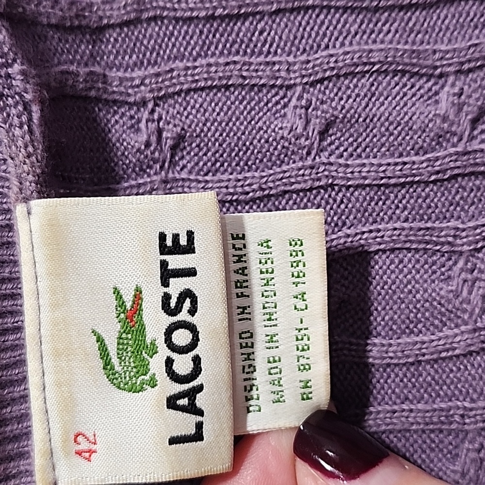 Lacoste sweater - Picture 2 of 3